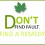 Finding Faults of Others